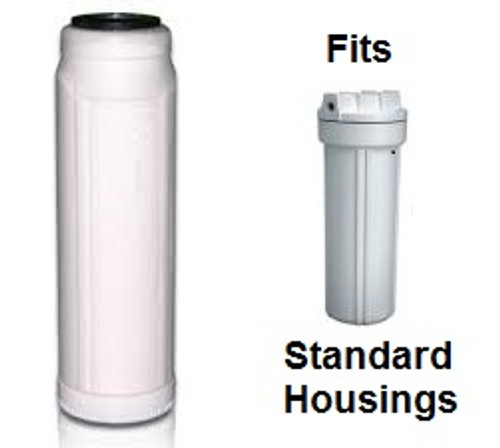 Chlorine, Chloramine & Heavy Metal Prefilter: KDF55